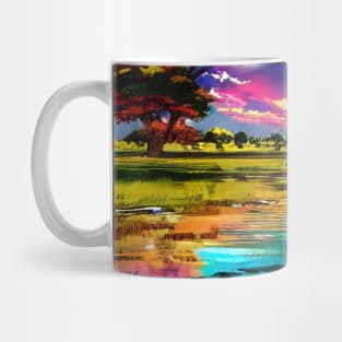 Anime Style Landscape Mug